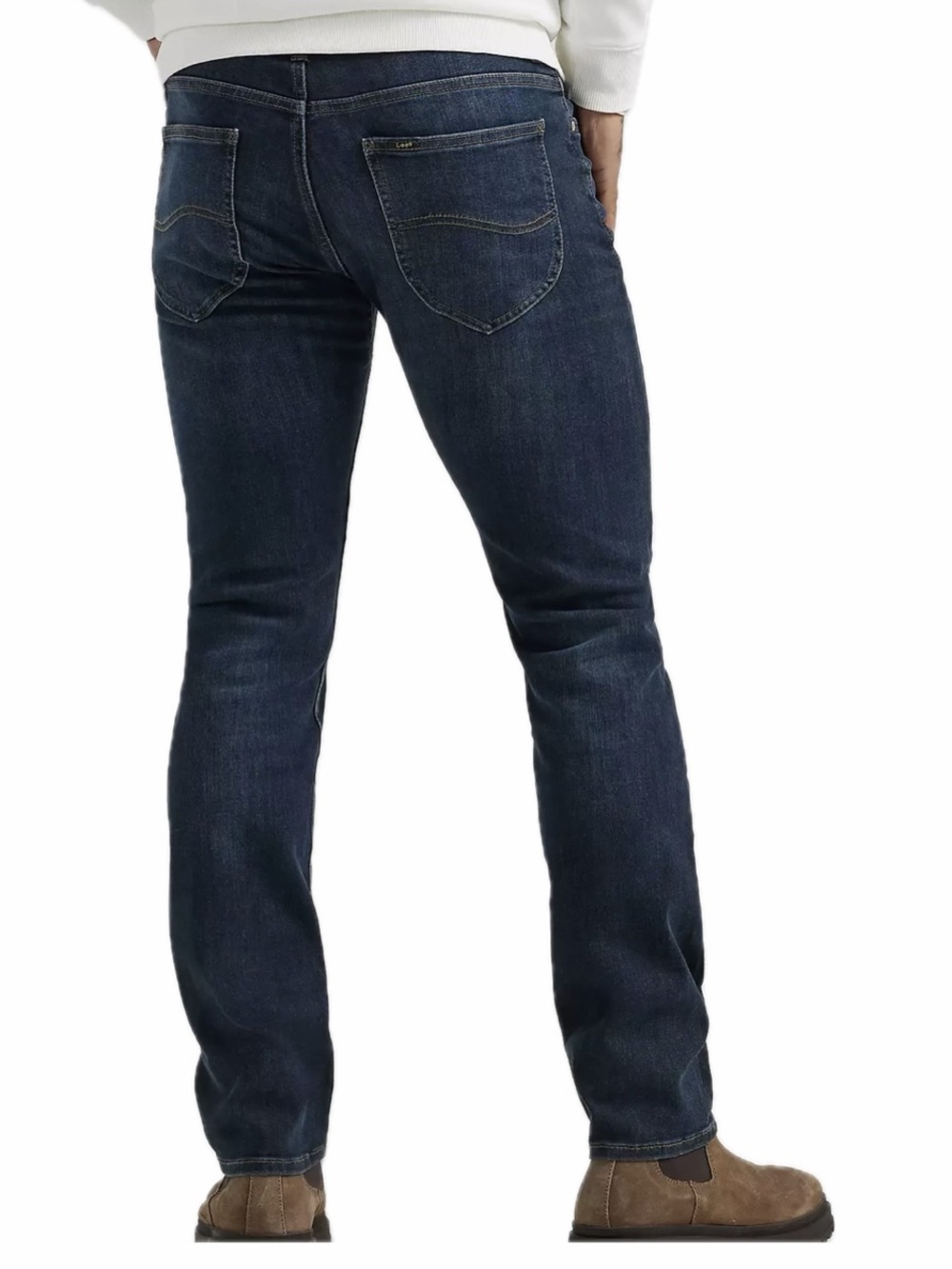 NWT Lee Extreme Motion MVP Jeans Slim Tapered Flex Waistband Stretch New 42 x 32
